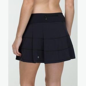 Lululemon Black Pace Rival Skirt